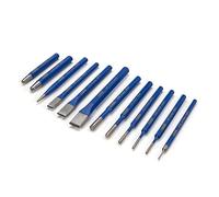 Estwing Set di 12 pezzi scalpelli fredde, perni, centrali e avviamento punzonatrici, acciaio CrV temprato (42524)