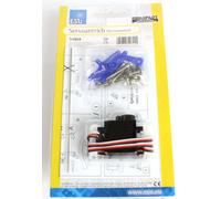 ESU 51804 Servomotore di precisione con ingranaggi in plastica e accessori