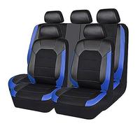 ESUKAR Auto Set Coprisedili per Ford C-Max 2017 2018 2019 2020 5 posti, Completo Antiscivolo Traspirante Protezione Sedile Anteriori e Posteriori Auto Accessori,Blue/A