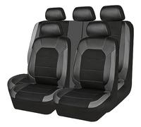 ESUKAR Auto Set Coprisedili per Nissan Qashqai (J11) 2. Gen 2015 2016-2020 5 posti, Completo Antiscivolo Traspirante Protezione Sedile Anteriori e Posteriori Auto Accessori,Grey/A