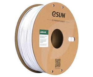 eSUN ABS+ Filamento 1,75 mm, ABS+HS Filamento per stampante 3D ad alta velocità ABS Plus, precisione dimensionale +/- 0,03 mm, bobina da 1 kg (2,2 libbre) per la stampa 3D Speedy, Bianco Freddo