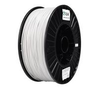 eSUN ABS+ Filamento 1,75 mm, filamento per stampante 3D a bassa deformazione ABS Plus, precisione dimensionale +/- 0,05 mm, bobina da 2,5 kg di filamento per stampanti 3D, Bianco freddo