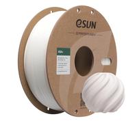 eSUN ASA+ Filamento 1,75 mm, filamento per stampanti 3D resistente alle intemperie, bobina da 1 kg (2,2 libbre) Materiale di stampa 3D per stampanti 3D, Bianco caldo