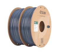 eSUN ASA+ Filamento 1,75 mm, resistente agli agenti atmosferici, 1 kg per bobina, 2 rotoli di materiale di stampa per stampanti 3D,Grigio-2KG