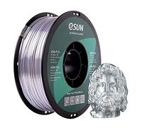 eSUN eSilk- Filamento PLA, argento, 1,55 kg