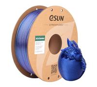 eSUN Filamento Chameleon PLA 1,75 mm, Filamento PLA per Stampanti 3D Glitterato, Precisione Dimensionale +/- 0,05 mm, Bobina da 1 kg (2,2 libbre) per Stampanti 3D, Blu Galassia