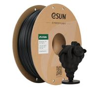 eSUN Filamento in PLA opaco, 1,75 mm, colore nero scuro, stampa 3D, 1,75 mm, precisione dimensionale +/- 0,03 mm, bobina di cartone da 1 kg, per la maggior parte delle stampanti 3D FDM