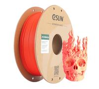 eSUN Filamento opaco a doppio colore, filamento PLA opaco da 1,75 mm, struttura smerigliata, bobina da 1 kg (2,2 libbre) Filamento di stampa 3D per stampanti 3D, Giallo rosso