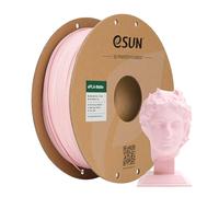 eSUN Filamento per Stampante 3D PLA Opaco Aggiornato, Filamento PLA Opaco da 1.75mm, Precisione Dimensionale +/- 0.02mm, Bobina da 1kg Filamento per Stampa 3D per Stampanti 3D, Rosa Pesca Opaco