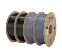 eSUN Filamento PETG+ 1,75 mm, nero 2 kg + grigio 2 kg