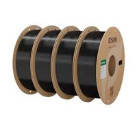 eSUN Filamento PLA 1,75 mm, filamento di Basic PLA 4kg Nero