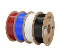 eSUN Filamento PLA 1,75 mm,filamento di Basic PLA 4kg Rosso Blu Bianco Nero