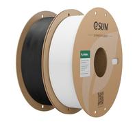eSUN Filamento PLA Opaco Aggiornato 1.75mm 2kg Nero Profondo Bianco Crema