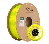 eSUN Filamento TPU Flessibile 1.75mm, Filamento per Stampante 3D TPU-95A, Precisione Dimensionale +/- 0.05mm, Bobina da 1kg (2.2 libbre) Filamento per Stampa 3D per Stampanti 3D, Giallo Trasparente