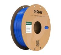 eSUN PETG 1,75 mm Filamento per stampante 3D ad alta velocità, precisione dimensionale +/- 0,03 mm, bobina da 1 kg (2,2 libbre) per stampanti, blu solido