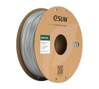 eSUN PETG 1,75 mm Filamento, filamento per stampante 3D ad alta velocità PETG+HS, precisione dimensionale +/- 0,03 mm, bobina da 1 kg (2,2 libbre) PETG ad alta velocità per stampanti, argento solido