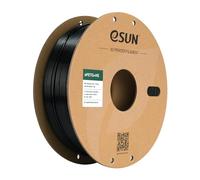 eSUN PETG 1,75 mm Filamento, filamento per stampante 3D ad alta velocità PETG+HS, precisione dimensionale +/- 0,03 mm, bobina da 1 kg (2,2 libbre) PETG ad alta velocità per stampanti, nero solido