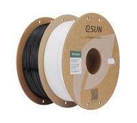 eSUN PETG filamento 1,75 mm, filamento PETG Basic 2kg Nero+Bianco
