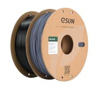 eSUN PLA+ Filamento 1,75 mm, PLA+HS Filamento per stampante 3D ad alta velocità Precisione dimensionale +/- 0,03 mm, bobina da 1 kg, 2 bobine per stampanti, Nero+Grigio