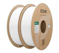 eSUN PLA Lite Filamento 1,75 mm, filamento modificato PLA 2kg Bianco Freddo