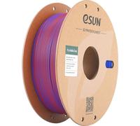 eSUN Filamento opaco a doppio colore, filamento PLA opaco da 1,75 mm, struttura smerigliata, bobina da 1 kg (2,2 libbre) Filamento di stampa 3D per stampanti 3D, Rosso blu