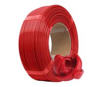 eSUN PL Refill Filamento di ricarica 1,75 mm 1kg Rosso Fuoco | Filamento ecologico senza bobina per eSpool. Riduci gli sprechi di plastica mantenendo un'elevata precisione di stampa.