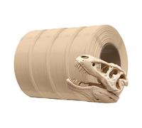 eSUN PLA+ Refill Filamento di ricarica 1,75 mm, filamento di ricarica PLA Plus senza spago per stampa 3D, precisione dimensionale +/- 0,03 mm, 1 kg per bobina, 4 bobine, Bianco osso-4KG