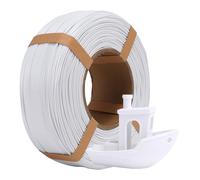 eSUN PLA+ Refill Filamento di ricarica 1,75 mm, filamento di ricarica PLA Plus senza spago per stampa 3D, precisione dimensionale +/- 0,03 mm, 1 kg (2,2 libbre) per stampanti 3D, Bianco freddo