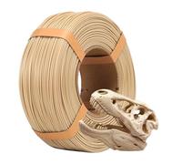 eSUN PLA+ Refill Filamento di ricarica 1,75 mm, filamento di ricarica PLA Plus senza spago per stampa 3D, precisione dimensionale +/- 0,03 mm, 1 kg (2,2 libbre) per stampanti 3D, Osso bianco