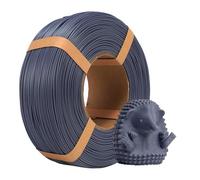 eSUN PLA+ Refill Filamento di ricarica 1,75 mm, filamento di ricarica PLA Plus senza spago per stampa 3D, precisione dimensionale +/- 0,03 mm, 1 kg (2,2 libbre) per stampanti 3D, Grigio