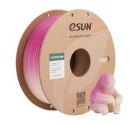 eSUN UV Color Change PLA Filament 1,75 mm, precisione dimensionale +/- 0,05 mm, bobina da 1 kg (2,2 libbre) per stampanti 3D, Cambiamento UV viola e rosso