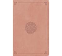 ESV Compact Bible (TruTone, Blush Rose, Emblem Design)