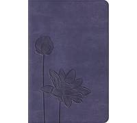 ESV Compact Bible (TruTone, Lavender, Bloom Design)