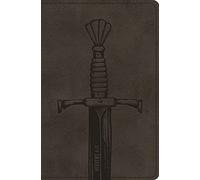 ESV Compact Bible (TruTone, Silver, Sword Design)