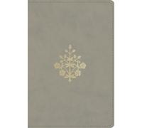 ESV ESV Large Print Compact Bible, Red Letter (TruTone, Stone, Bra (Finta pelle)