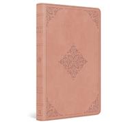 Holy Bible: English Standard Version, Trutone, Blush Rose, Fleur-de-lis Design, Large Print Value Thinline