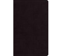 ESV Giant Print Personal Size Bible, Red Letter (Genuine Leather, Black)