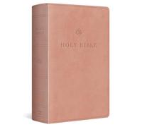 ESV Giant Print Personal Size Bible, Red Letter (TruTone, Blush Rose)