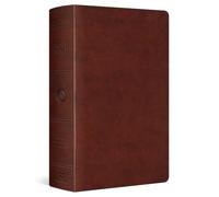 ESV Giant Print Personal Size Bible, Red Letter (TruTone, Chestnut)