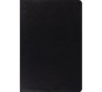 ESV Giant Print Thinline Bible, Red Letter (Genuine Leather, Black)