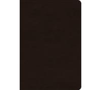 ESV Giant Print Thinline Bible, Red Letter (TruTone, Deep Brown)