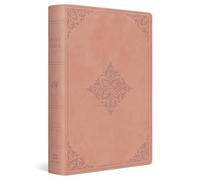 ESV Giant Print Value Thinline Bible (TruTone, Blush Rose, Fleur-de-lis Design)