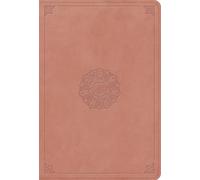 ESV Giant Print Value Thinline Bible (TruTone, Blush Rose, Fleur-de-lis Design)