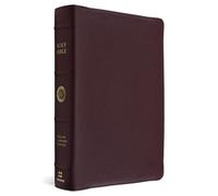 ESV Heirloom Bible, Veritas: Single Column Edition (Calfskin, Bordeaux, Full Yapp)