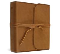 ESV Journaling Bible (Natural Leather, Brown, Flap with Strap)