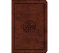 ESV Large Print Compact Bible (Rilegato in ecopelle)