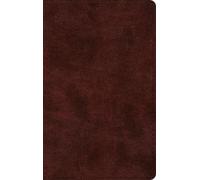 ESV Large Print Thinline Bible (Rilegato in ecopelle)