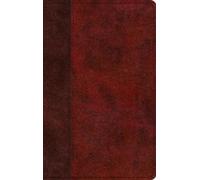 ESV Large Print Thinline Bible (Rilegato in ecopelle)