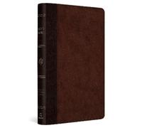 ESV Large Print Thinline Reference Bible (Rilegato in ecopelle)