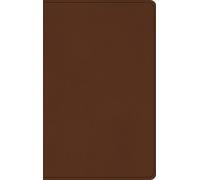 ESV Large Print Value Thinline Bible (Rilegato in ecopelle)